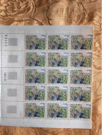 ANDORRE FR - 1978 - N° 272 - Feuille De 15 Timbres ** MNH - Tribunal De Visura - Unused Stamps