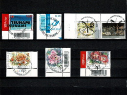 2005 3367 3378 3383/3385 & 3386/87 Postfris Met 1édag  Stempel : HEEL MOOI ! MNH Avec Cachet 1er Jour " Tsunami , ..... - Unused Stamps