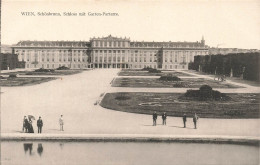 AUTRICHE - Wien - Schönbrunn - Schloss Mit Garten Parterre - Animé - Carte Postale Ancienne - Wien Mitte