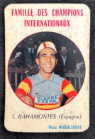 Cyclisme - Federico BAHAMONTES ( Espagne ) - Famille Des Grands Champions Internationaux - Photo Miroir-Sprint - Cyclisme