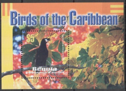 Wb050 Bequia Fauna Birds Of The Caribbean 1Bl Mnh - Other & Unclassified