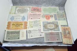 Sale Lot, Vintage Mix Europe Paper Money 20 Psc - Sammlungen