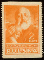Pays : 390,3 (Pologne : République Populaire)  Yvert Et Tellier N° :    486 (o)  Non Dentelé En Haut Et En Bas - Used Stamps