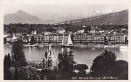 Genève, Rade Et Mont Blanc - Genève