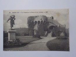 SAINT LO   La Poterne Et La Statue De La Laitière - Saint Lo