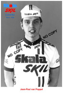 PHOTO CYCLISME REENFORCE GRAND QUALITÉ ( NO CARTE ), JEAN PAUL VAN POPPEL TEAM SKALA - SKIL 1986 - Cycling