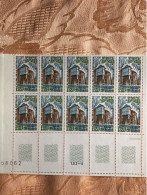 ANDORRE FR - 1980 - N° 282 - Feuille De 10 Timbres ** MNH - CAL DE LA CORTINADA - Ongebruikt