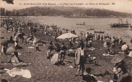 FRANCE - Saint Jean De Luz - La Plage Vue D'ensemble - Le Côteau De Bordagain - BR - Animé - Carte Postale Ancienne - Saint Jean De Luz