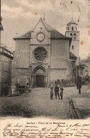 N°3433 W -cpa Genève -place De La Madeleine- - Genève