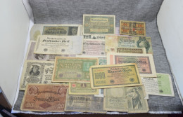 Sale Lot, Vintage Mix Europe Paper Money 20 Psc - Verzamelingen