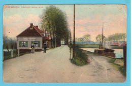 NEDERLAND Prentbriefkaart Ooipoortseweg Met Café 't Loodsje 1911 Doesburg Naar Den Haag - Sonstige & Ohne Zuordnung