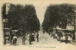 MARSEILLE - Le Cours Belsunce - Tramway - Animé - Canebière, Stadscentrum