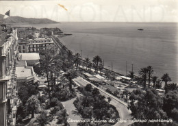 CARTOLINA  C17 SANREMO,LIGURIA-RIVIERA DEI FIORI-SCORCIO PANORAMICO-MARE,BARCHE,VACANZA,BELLA ITALIA,VIAGGIATA 1962 - San Remo