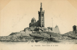 MARSEILLE - Notre-Dame De La Garde - Animé - Canebière, Centro Città