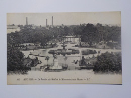 ANGERS   Le Jardin Du Mail Et Le Monument Aux Morts - Angers