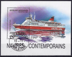 Madagascar 1994 - Mi BL 264 - YT BF 98 ( Boat : Finnish Car Ferry ) - Madagaskar (1960-...)