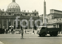 1962 ROMA FIAT OM CAMION TRUCK REAL AMATEUR PHOTO FOTO ITALIANA ITALIA ITALY CF - Orte