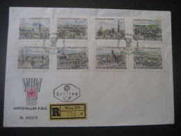 Österreich 1965- FDC Sonderumschlag WIPA 1965, MiNr. 1164-1171 - Storia Postale
