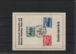 Deutsches Reich  Michel Kat.Nr 686/688 ESt Buchstaben A/c - Covers & Documents