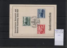 Deutsches Reich  Michel Kat.Nr 686/688 SSt Blanco - Briefe U. Dokumente