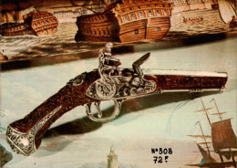 Carte Publicitaire La Manufacture Pilote, Berck-Plage : Pistolet De Marine N°308 - Publicités