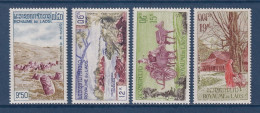 Laos - YT PA N° 35 à 38 ** - Neuf Sans Charnière - Poste Aérienne - 1960 - Laos