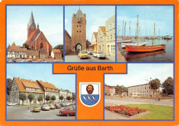 Barth Kirche Dammtor Hafen Marktplatz Gl1985 #172.229 - Sonstige & Ohne Zuordnung