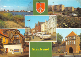 Stralsund Hafen Museum Kniepertor Straßenpartien Gl1982 #172.212 - Sonstige & Ohne Zuordnung