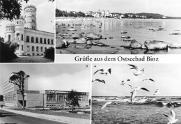 Ostseebad Binz Jagdschloss Bucht Erholungsheim Restaurant Gl1986 #172.245 - Autres & Non Classés