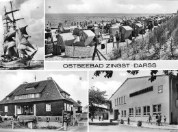 Ostseebad Zingst (Darß) Segelschulschiff Strand Kurhaus Ngl #172.246 - Other & Unclassified