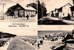 Ostseebad Graal-Müritz Milchbar Straßenpartie Strand Glca.1985 #172.277 - Other & Unclassified