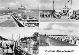 Rostock-Warnemünde Fährschiff Wagenfähre Strand Ngl #172.274 - Sonstige & Ohne Zuordnung