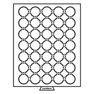 Leuchtturm Rauchfarbene Münzbox Mit 35 Fächern Für GRIPS 28 326819 Neu - Material