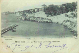 13 - Marseille - La Corniche - L'Anse Du Prophète - Précurseur - CPA - Oblitération De 1901 - Voir Scans Recto-Verso - Endoume, Roucas, Corniche, Strände