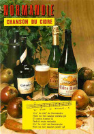 Publicite - Cidre Et Calvados De Normandie - Pommes - Carte Neuve - CPM - Voir Scans Recto-Verso - Publicidad