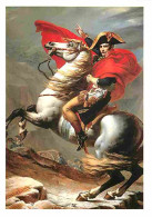 Histoire - Bonaparte Gravissant Le Saint Bernard Par Jacques Louis David - CPM - Voir Scans Recto-Verso - Storia