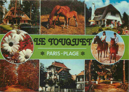 62 - Le Touquet - Multivues - Chevaux - CPM - Voir Scans Recto-Verso - Le Touquet