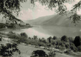 73 - Aix Les Bains - Le Lac Du Bourget Et La Dent Du Chat - Mention Photographie Véritable - Carte Dentelée - CPSM Grand - Aix Les Bains