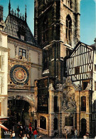 76 - Rouen - Le Gros Horloge Et La Fontaine - CPM - Voir Scans Recto-Verso - Rouen