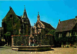 68 - Eguisheim - Le Château Et La Fontaine Pape Léon IX - CPM - Voir Scans Recto-Verso - Autres & Non Classés