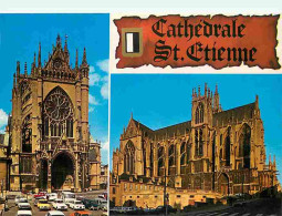 57 - Metz - La Cathédrale Saint Etienne - Multivues - Automobiles - CPM - Voir Scans Recto-Verso - Metz