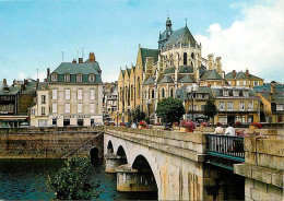 53 - Mayenne - Les Bords De La Mayenne  La Basilique Et Le Pont Notre-Dame - CPM - Voir Scans Recto-Verso - Mayenne