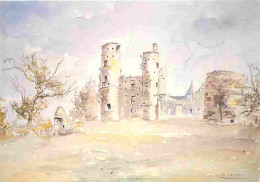 Art - Peinture - Albert Corbel - Le Château De Montfort - Rémilly Sur Lozon - Manche - Carte Neuve - CPM - Voir Scans Re - Schilderijen