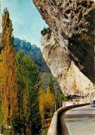 48 - Les Gorges Du Tarn - Entre La Malène Et Le Cirque Des Baumes - Les Rochers Surplombant La Route Et Le Tarn - CPM -  - Gorges Du Tarn