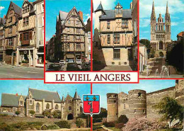 49 - Angers - Le Vieil Angers - Multivues - Maisons à Pans De Bois - Blasons - Automobiles - CPM - Voir Scans Recto-Vers - Angers