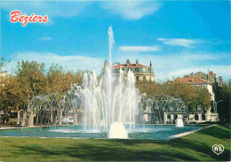 34 - Béziers - Place Jean Jaurès - CPM - Voir Scans Recto-Verso - Beziers