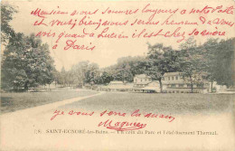 58 - Saint Honoré Les Bains - Un Coin Du Parc Et L'Etablissement Thermal - Précurseur - CPA - Oblitération De 1904 - Voi - Saint-Honoré-les-Bains