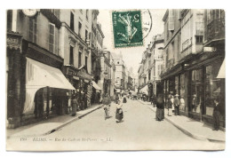 CPA - 51.Reims. Rue Du Cadran Saint Pierre - Reims