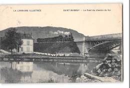 CPA 54 Toul St Mansuy Le Pont De Chemin De Fer Et Le Train - Toul