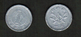 JAPAN   1 YEN 1965 (Year 40) (Y# 74) #7859 - Japon